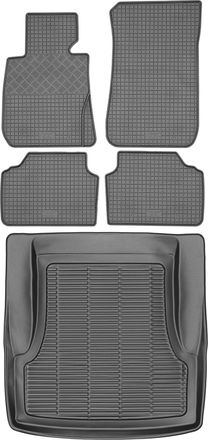 OEM Juego De Alfombrillas De Goma Para Coche Y Alfombrilla Para Maletero Para Bmw Serie 3 E90 Sed&aacute;n (2004-2011)