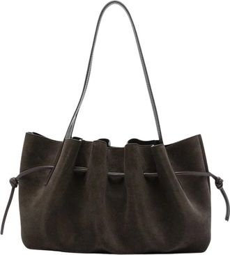 Yuzefi Tassen, Dames, Bruin, ONE Size, Bucket Bag