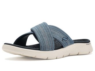Skechers On-The-Go GO Walk Flex - Impressed Womens Sandals Navy : 11 B - Medium