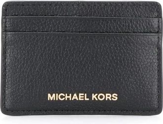 Michael Kors Zwarte Kaarthouder - Dames - Portefeuilles - Zwart - ONE Size - Accessoires