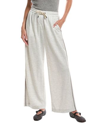 Brunello Cucinelli Sports Silk-Blend Pant