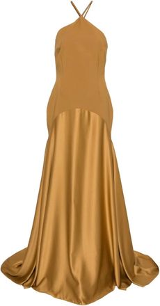 Solace London Florie maxi-jurk - Goud