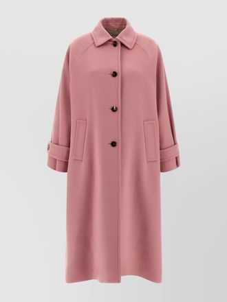 Alberto Biani virgin wool single breasted coat