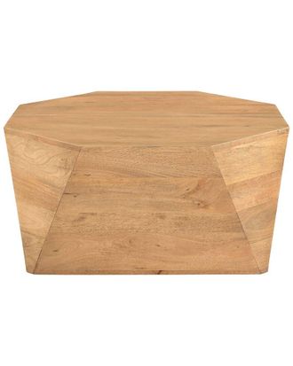 LR Home Lr Home Arlo Modern Solid Wood Handmade Coffee Table With Hidden Storage