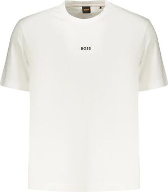 HUGO BOSS Tchup T-shirt - Heren - T-shirts - Wit - M - Katoen - Tops