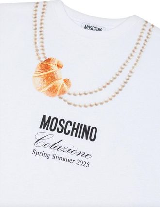 Moschino Cotton Maxi T-Shirt - White