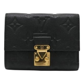 Louis Vuitton Pre-owned Wallets, female, Black, Size: ONE SIZE Pre-owned Pochette Metis Compact Wallet