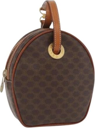 Celine Pre-owned Cross Body Bags, female, Brown, Size: ONE SIZE Pre-owned Vintage Shoulder Bag
