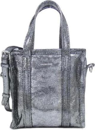 Balenciaga Pre-owned Tote Bags, female, Gray, Size: ONE SIZE Pre-owned Vintage Tote Bag