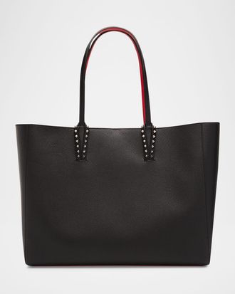 Christian Louboutin Cabata Soft Large Tote Bag in Grained Leather