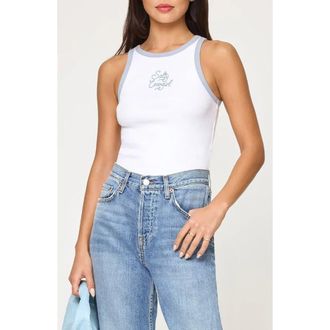 L*Space Rewind Cover-Up Tank in Salty Cowgirl at Nordstrom Rack, Size X-Small