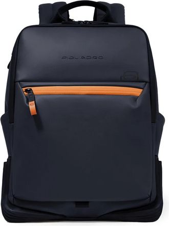 Piquadro Water resistant laptop 14 backpack - Heren - Rugzakken - Blauw - ONE Size - Tassen