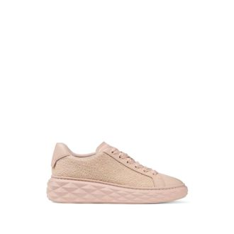Jimmy Choo London Sneakers, female, Pink, Size: 7 1/2 US Diamond Light Maxi