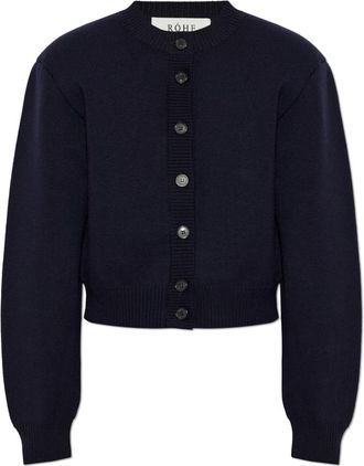 R&oacute;he Cardigans - Dames - Vesten - Blauw - S - Truien & Vesten