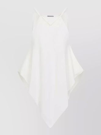 Balenciaga scarf style top sleeveless asymmetric straps