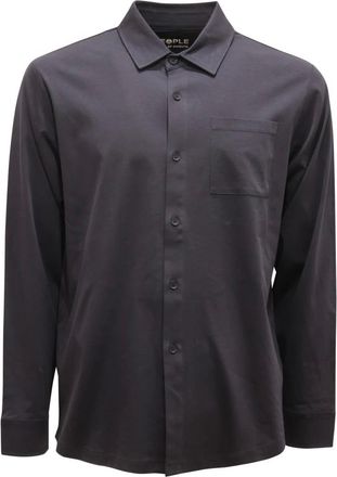 People of Shibuya Maglia Pm444 Jersey Tech - - Shirts - Uomo - Blu - M