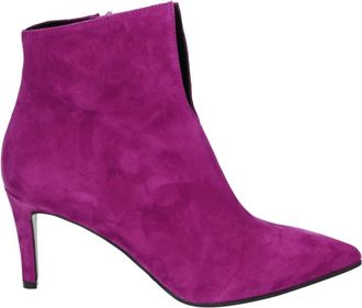 Red-Rag Roze Westernlaars Su&egrave;de Rubberen Zool - Dames - Laarzen met Hak - Roze - 41 EU - Su&egrave;de - Schoenen