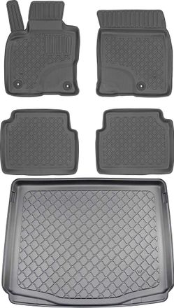 OEM Juego De Alfombrillas Para Coche Y Alfombrilla Para Maletero Para Ford Kuga Iii Suv A Partir De Abril De 2020