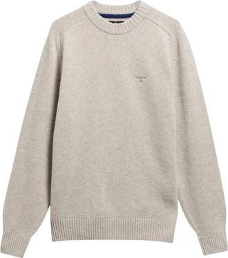 Barbour Jersey Newtown de cuello redondo - Knitwear - Hombre - Gris - XL