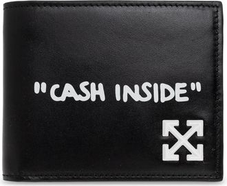 Off-white Portafoglio in Pelle - - Accessories - Uomo - Nero - ONE SIZE