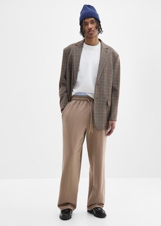 Djab Mens Washed wide-leg sweatpant Relaxed fit Imported from Seoul