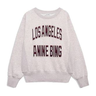 Anine Bing Sweatshirts - Dames - Sweatshirts - Grijs - S - Denim - Hoodies & sweatvesten