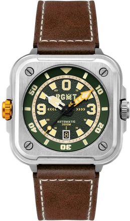 RGMT Pershing Automatic Green Dial Mens Watch RG-8066-02