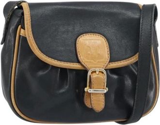 Celine Pre-owned Cross Body Bags, female, Black, Size: ONE SIZE Pre-owned Vintage Cross Body Bag