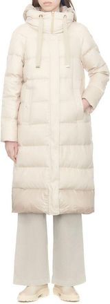 Herno Womens White Cashmere Coat Clothing