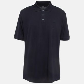 HUGO BOSS Boss By Hugo Boss Black Pima Cotton Polo T-Shirt