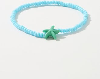 Simons Womens Starfish bead bracelet