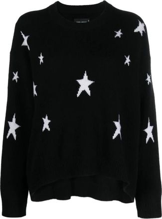 Zadig&Voltaire Intarsia Knit Crew Neck Jumper