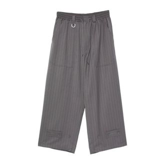 Yohji Yamamoto Uomo, Pantaloni, Grigio, S, new