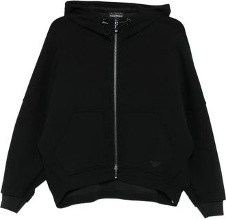 Emporio Armani Giacca con cappuccio - Nero