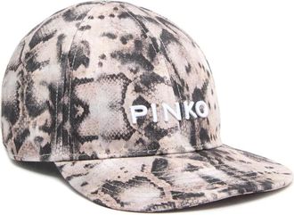 Pinko Cappello da baseball con stampa - Toni neutri
