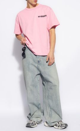 Misbhv T-shirt With Logo, Mens, Pink