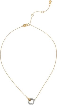 Kate Spade New York Set In Stone Interlink Pendant - Dames - Kettingen - Geel - ONE Size - Accessoires