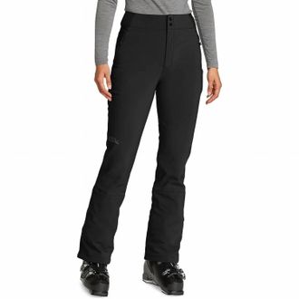 Eddie Bauer Alpenglow High Rise Stretch Ski Pants In Black