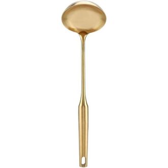 OEM Cuchara Sopera Grande De Acero Inoxidable Con Mango C&oacute;modo, Un Utensilio De Cocina Para Servir Y Remover Alimentos Y Sopas. - Crezuo