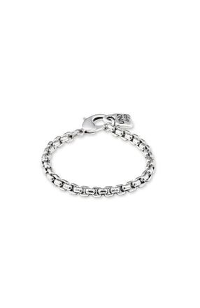 UNOde50 Link Chain Bracelet in Silver at Nordstrom, Size X-Large