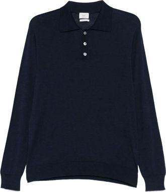 Daniele Fiesoli long-sleeve polo - Black