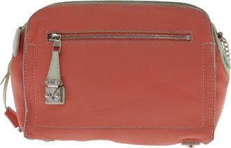 Louis Vuitton Pink Leather Shoulder Bag (Pre-Owned)