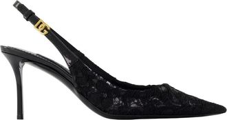 Dolce & Gabbana Cardinale New Pumps - Dames - Pumps - Zwart - 36 EU - Leer - Schoenen