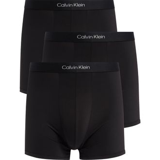 Calvin Klein 3-Pack Stretch Contour Pouch Boxer Briefs in Black/Black/Black at Nordstrom Rack, Size X-Large