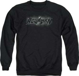 Gildan Justice League of America Aquaman Title Adult Crewneck Sweatshirt