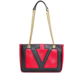 Valentino Garavani Borse Rosso, Nero-Donna