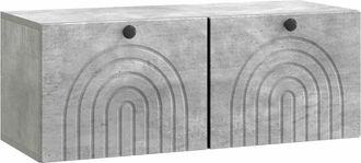 vidaXL Mueble Para Tv De Pared Gris Hormig&oacute;n 78,5 X 31 X 30 Cm Vidaxl