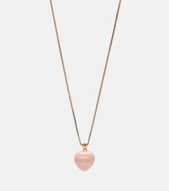 Valentino Collar con colgante Coeur Royal
