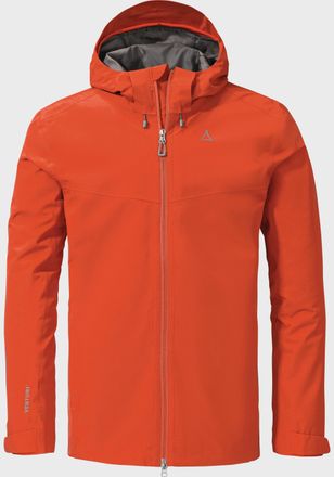 Sch&ouml;ffel Outdoorjacke SCH&Ouml;FFEL 2L Jacket Ankelspitz M, Herren, Gr. 56, orange (5480, orange), Oberstoff: Aussenseite: 100% Polyester Futter: 100% Polyester, re
