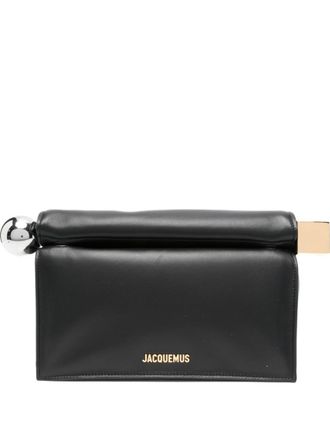 Jacquemus Black Rond Carre Clutch
